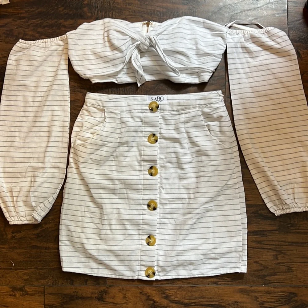 Sabo skirt set